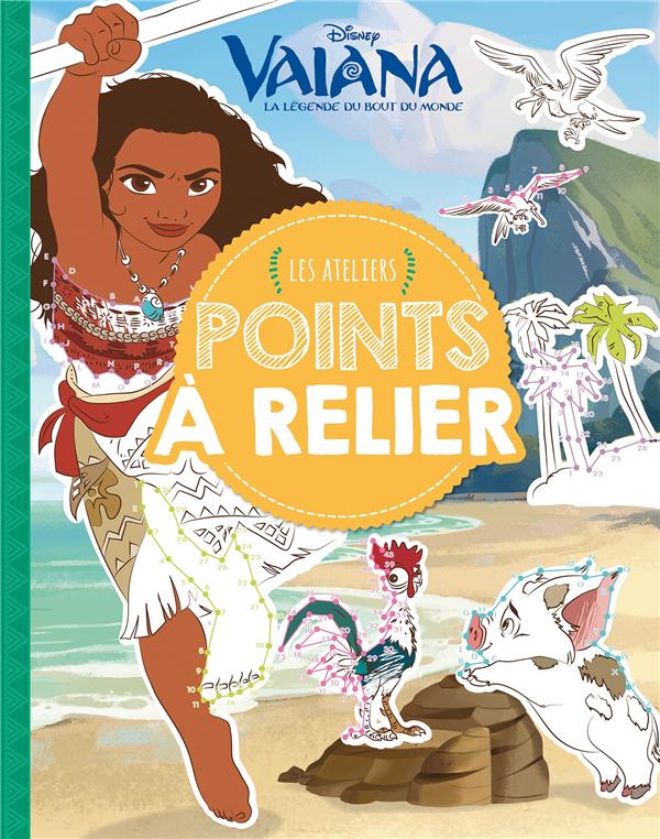Vaiana, la légende du bout du monde : points à relier