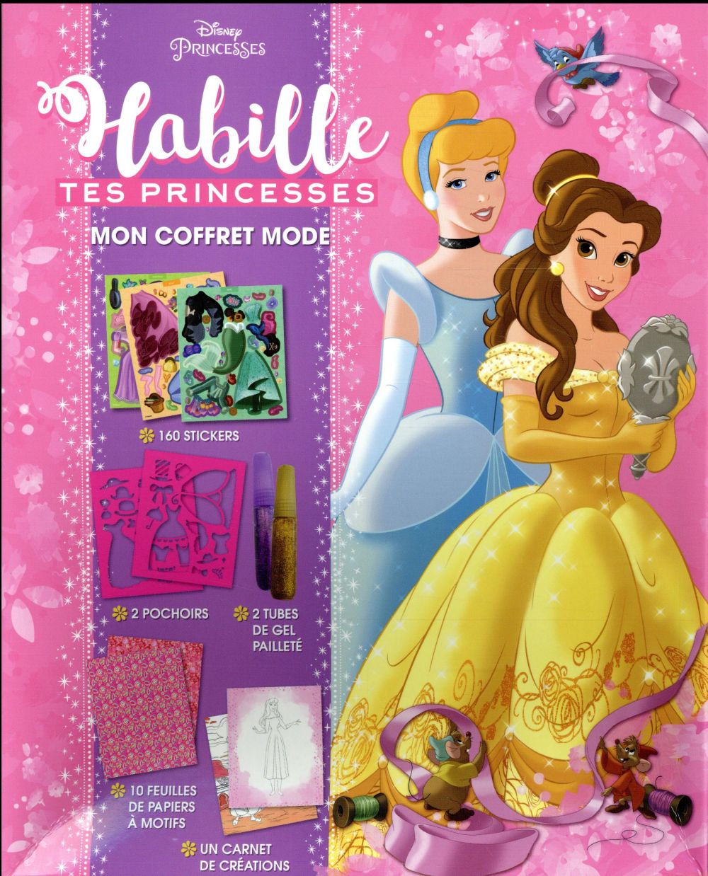 Disney Princesses : habille tes princesses ; mon coffret mode