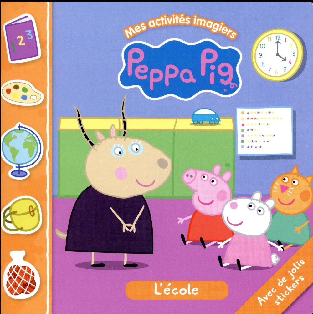 Mes activités imagiers : Peppa Pig : l'école