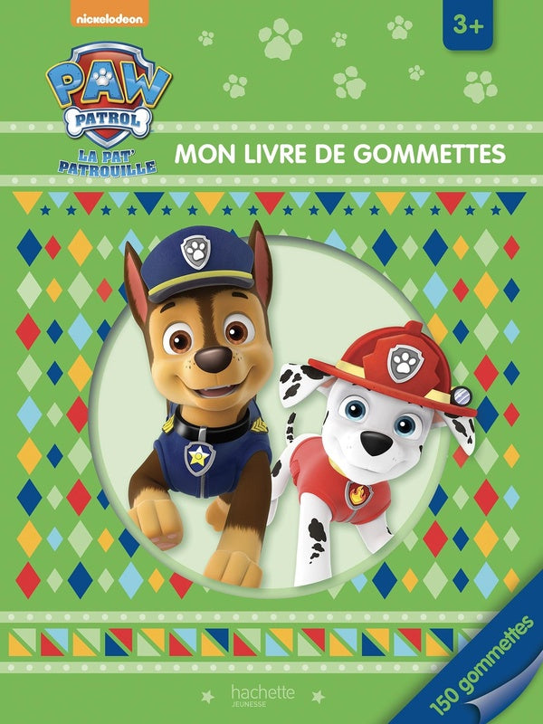 Mon livre de gommettes : la Pat'Patrouille