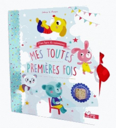Mes toutes premières fois ; livre avec veilleuse en bois