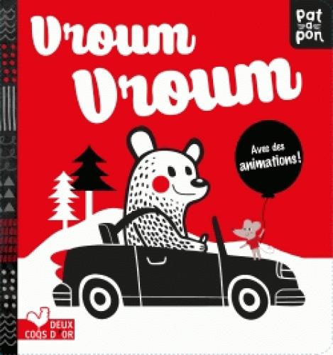 Vroum, vroum ; livre animé