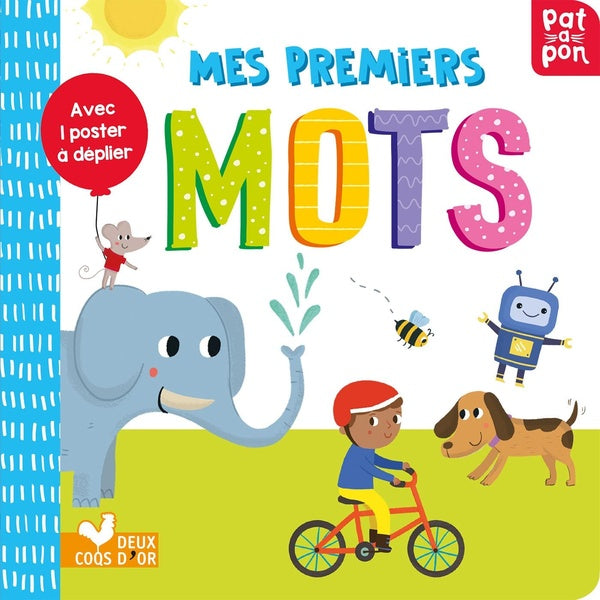 Patapon : mes premiers mots; livre avec poster à déplier