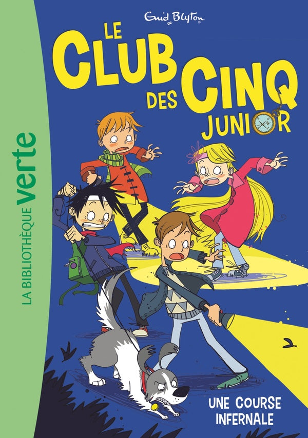 Le Club des Cinq junior Tome 4 : une course infernale
