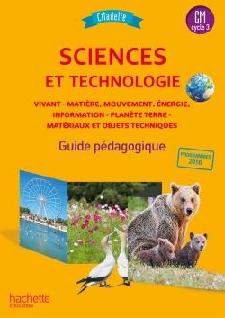 Citadelle Tome 94 : sciences ; CM ; guide pédagogique (édition 2018)