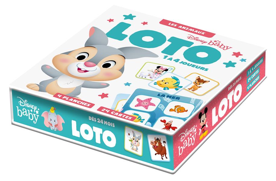 Disney Baby : loto ; les animaux
