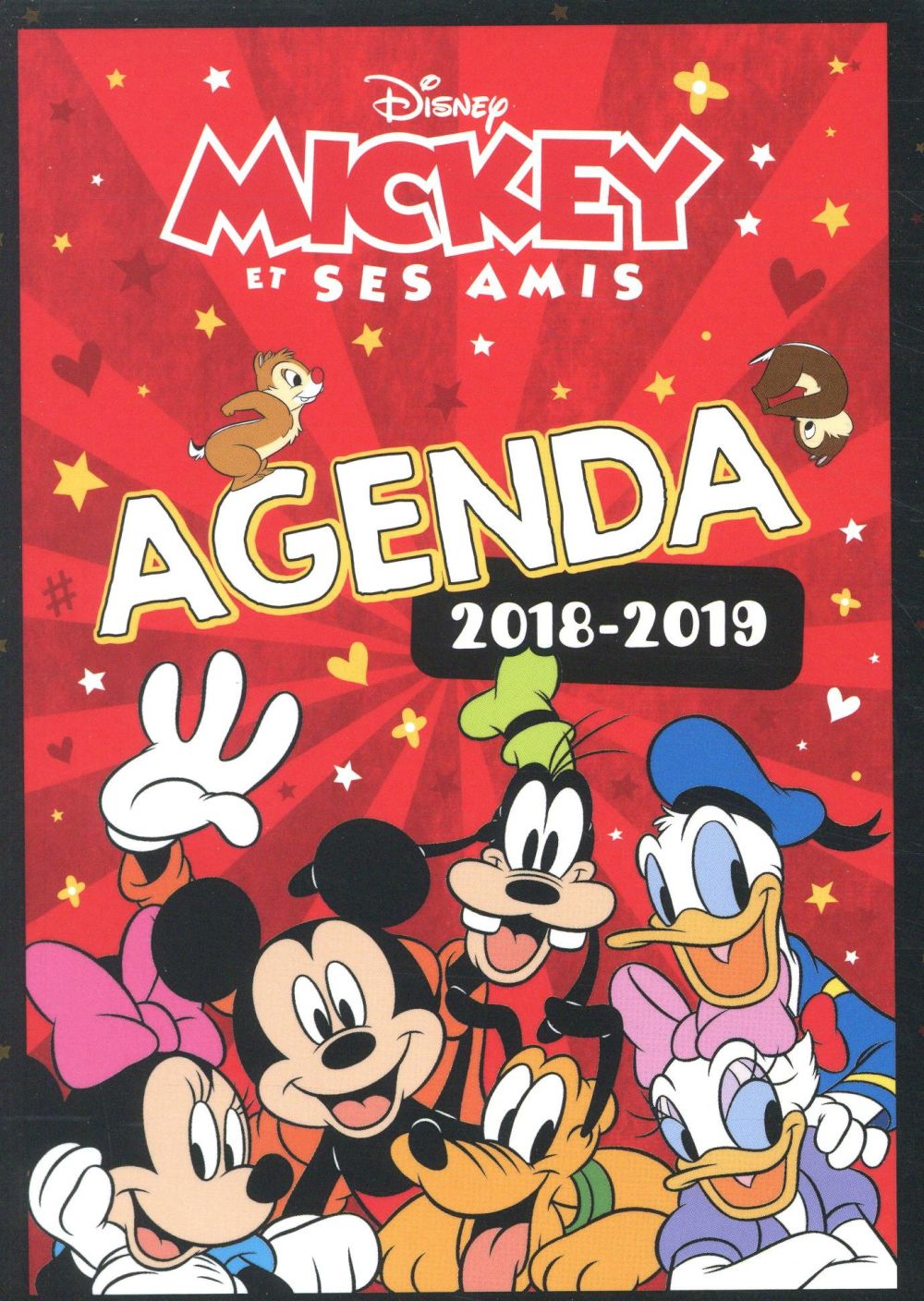 Mickey et ses amis : Mickey et Minnie ; agenda (édition 2018/2019)
