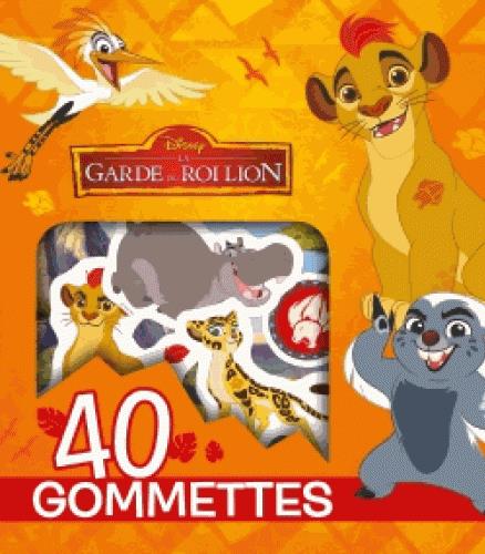 La garde du Roi Lion : pochette de 40 gommettes