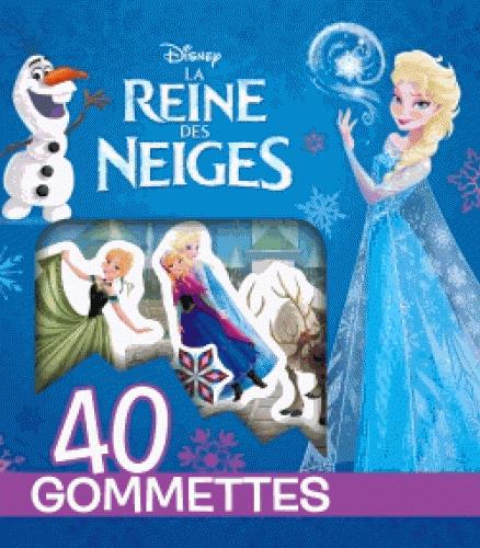 La Reine des Neiges : ma pochette de 40 gommettes
