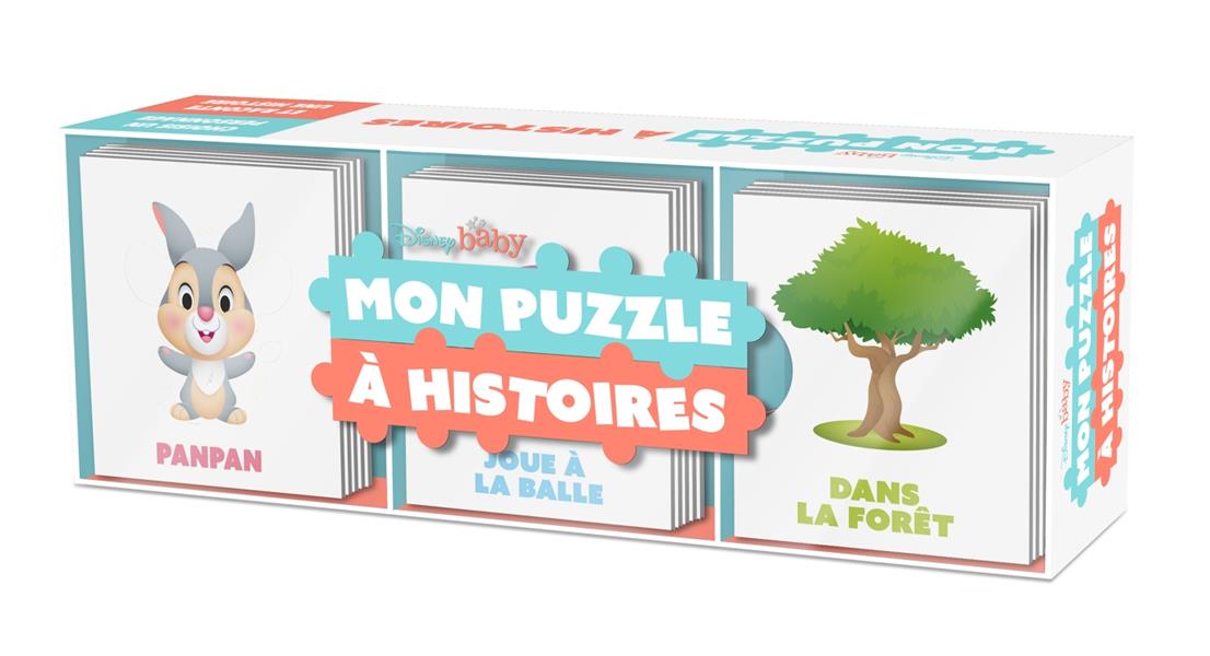Disney Baby : mon puzzle à histoires ; les animaux de la forêt