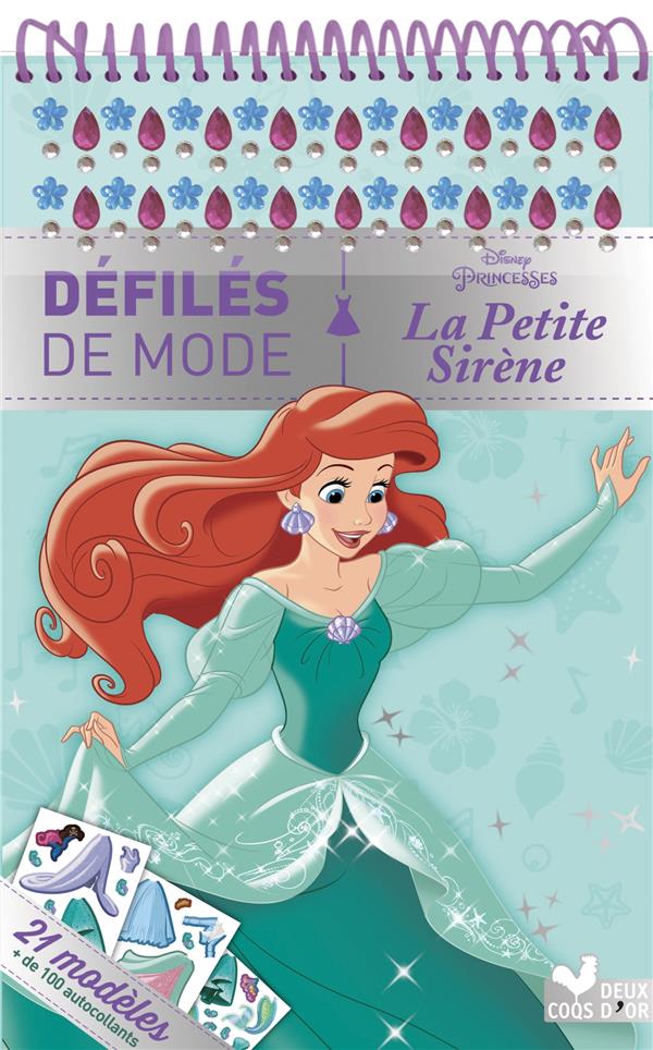 Bloc à spirales : la Petite Sirène