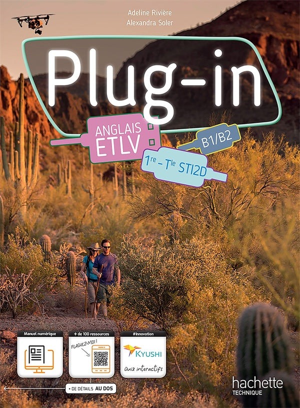 Plug-in : anglais ETLV ; 1re, terminale STI2D ; cahier de l'élève ; B1>B2