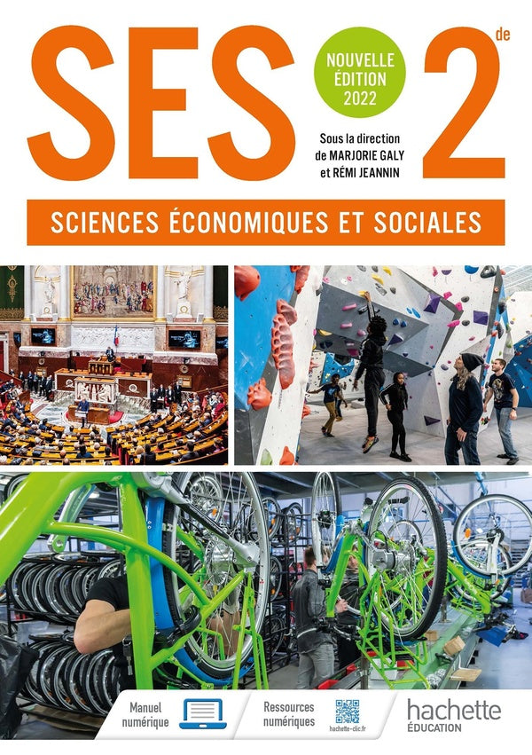 Sciences economiques et sociales ; 2de ; livre élève