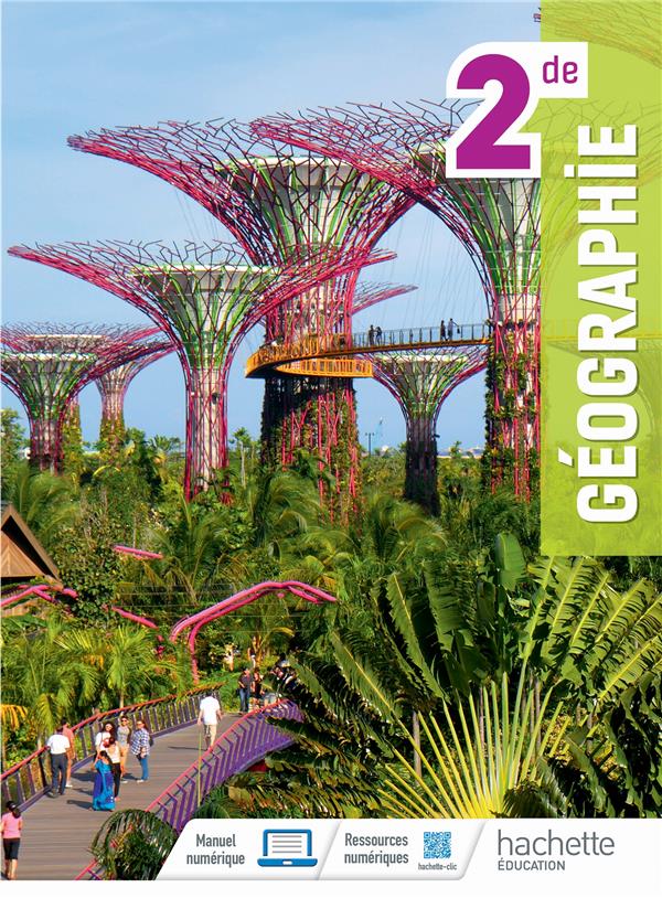 Géographie ; 2de ; Livre élève