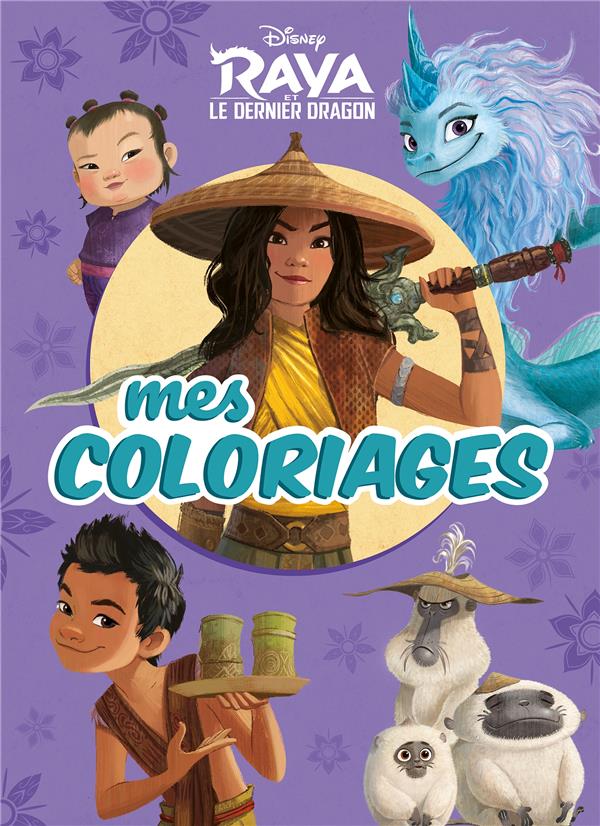 Mes coloriages : Raya et le dernier dragon