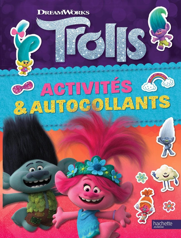 Les Trolls : activités et autocollants