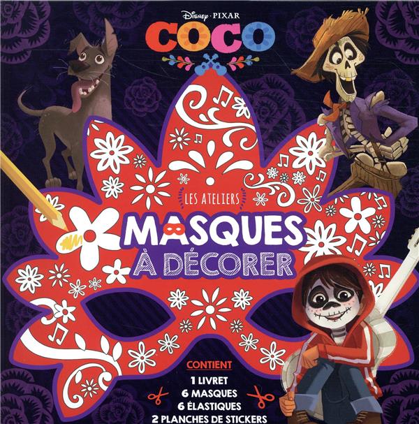 Les ateliers Disney : Coco : masques à décorer