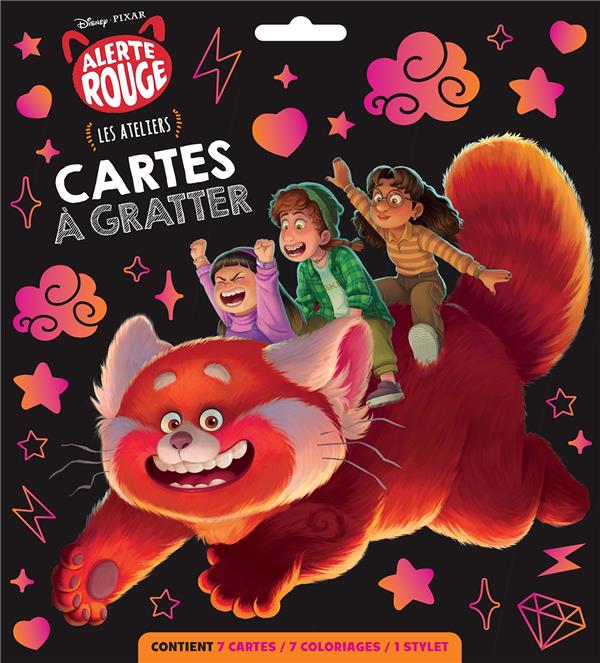 Les ateliers Disney : Alerte Rouge : cartes à gratter