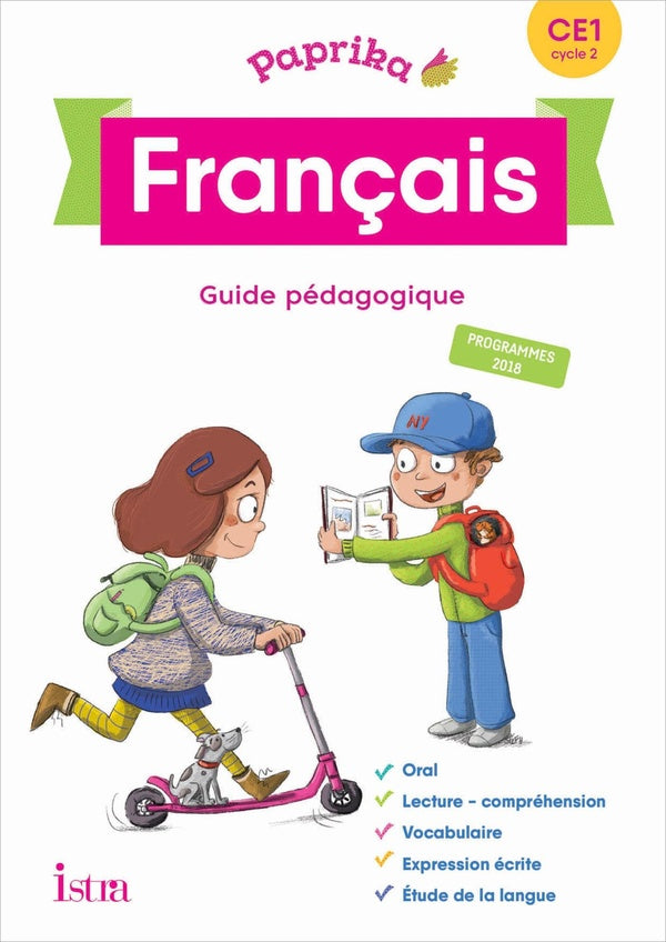 Paprika Tome 45 : Paprika Français CE1 - Edition France - Guide pédagogique + CD - Ed. 2019