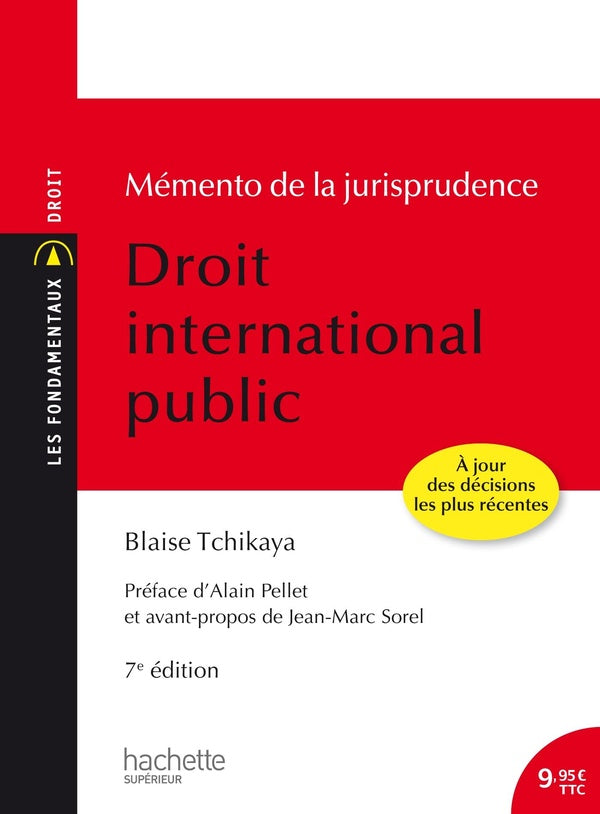 Mémento de la jurisprudence ; droit international public (7e édition)