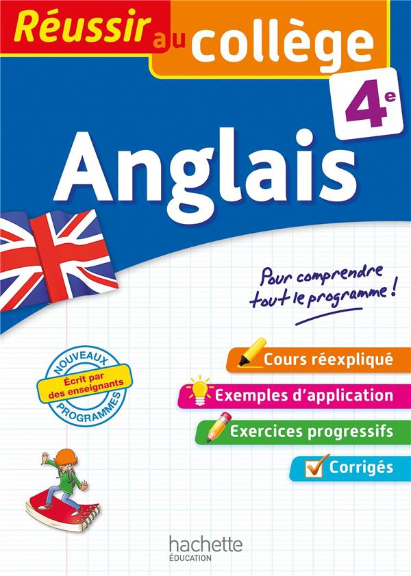 Réussir au collège : anglais ; 4e