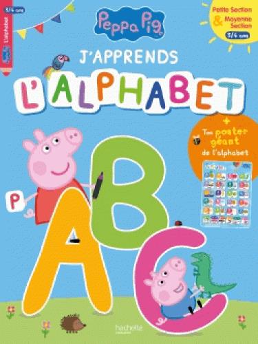 J'apprends l'alphabet avec Peppa : petite et moyenne sections