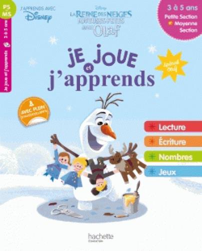 Je joue et j'apprends avec : Olaf : petite section-moyenne section