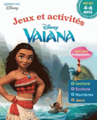 Vaiana, la légende du bout du monde : jeux et activités 4-6 ans
