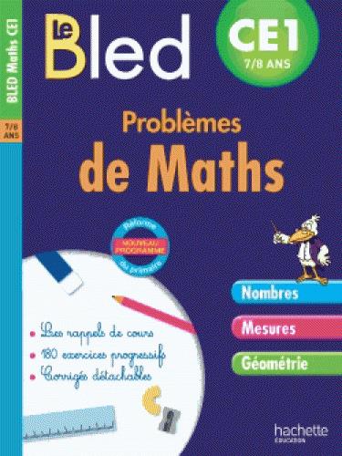CAHIERS BLED : problèmes de maths ; CE1