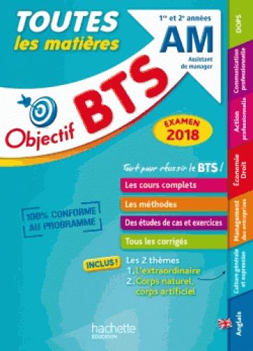 Objectif BTS : le tout-en-un AM ; examen 2018