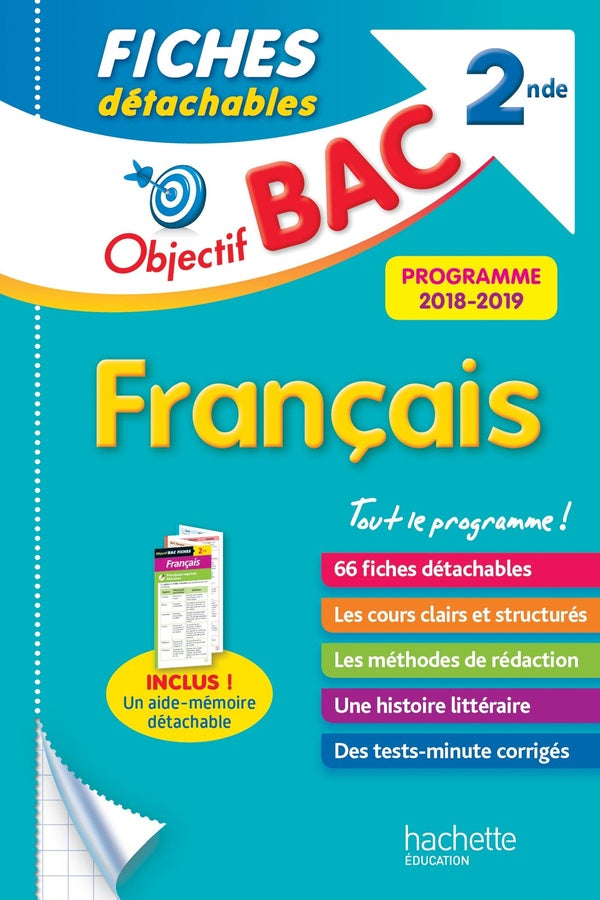 Objectif bac fiches detachables francais 2nde
