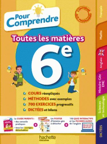 Pour comprendre toutes les matières : 6e