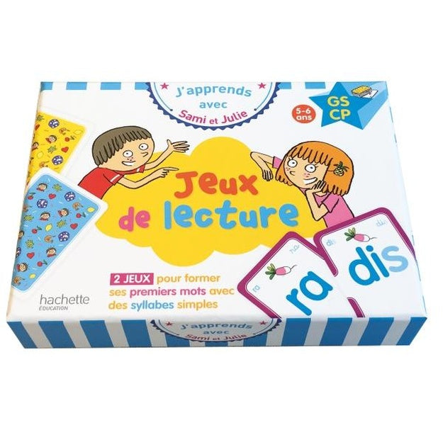 J'apprends avec Sami et Julie : jeux de lecture