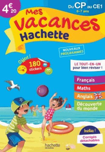 Mes vacances Hachette : du CP au CE1