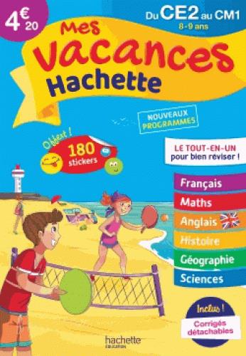 Mes vacances Hachette : du CE2 au CM1