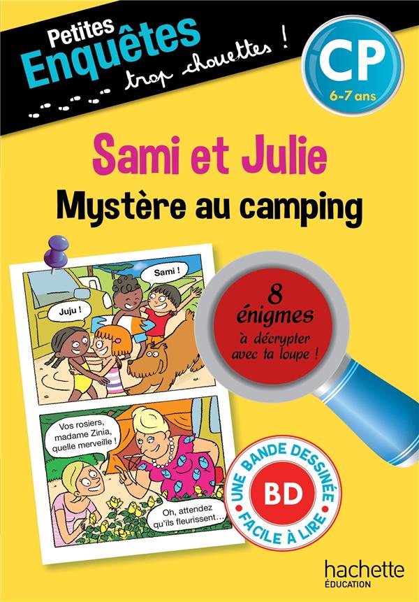 Sami et Julie, mystère au camping ; CP