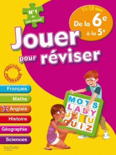 Jouer pour réviser : de la 6e à la 5e