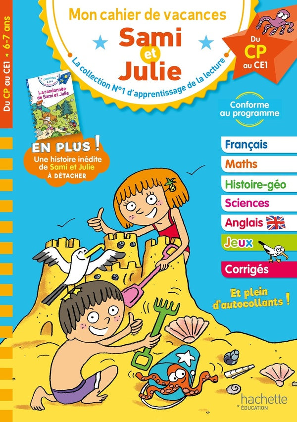 Mon cahier de vacances Sami et Julie : du CP au CE1