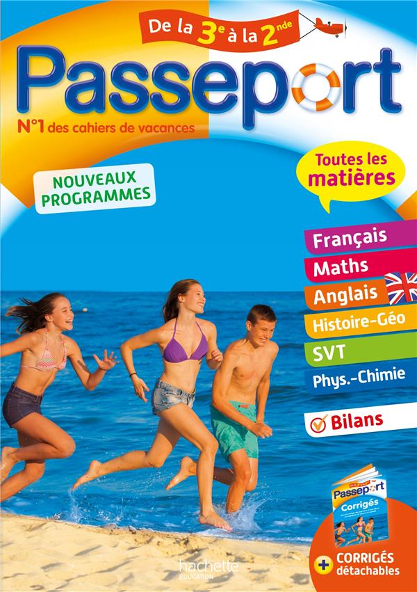 Passeport : toutes les matières ; de la 3e à la 2de
