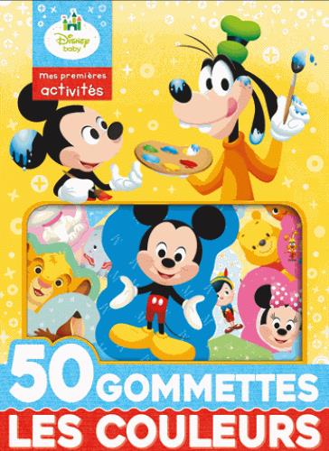50 grandes gommettes : Disney Baby : les couleurs et formes