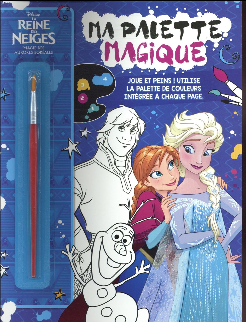 Ma palette magique : la Reine des Neiges - magie des aurores boréales