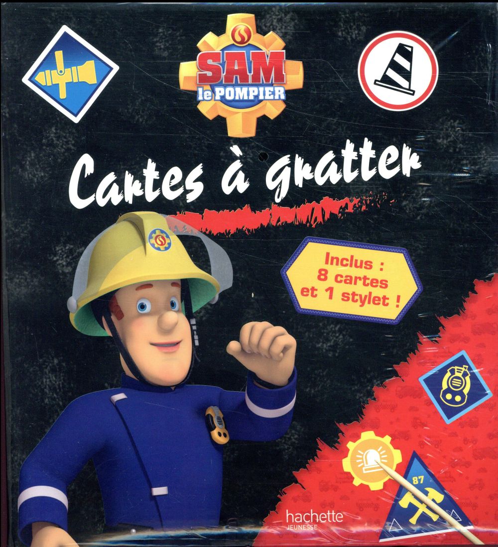 Sam le pompier : cartes à gratter