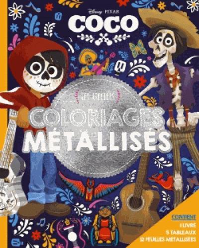 Les ateliers Disney : Coco : tableaux métallisés