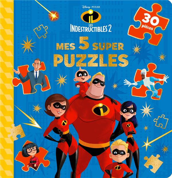 Les Indestructibles 2 : mes 5 super puzzles 30 pièces