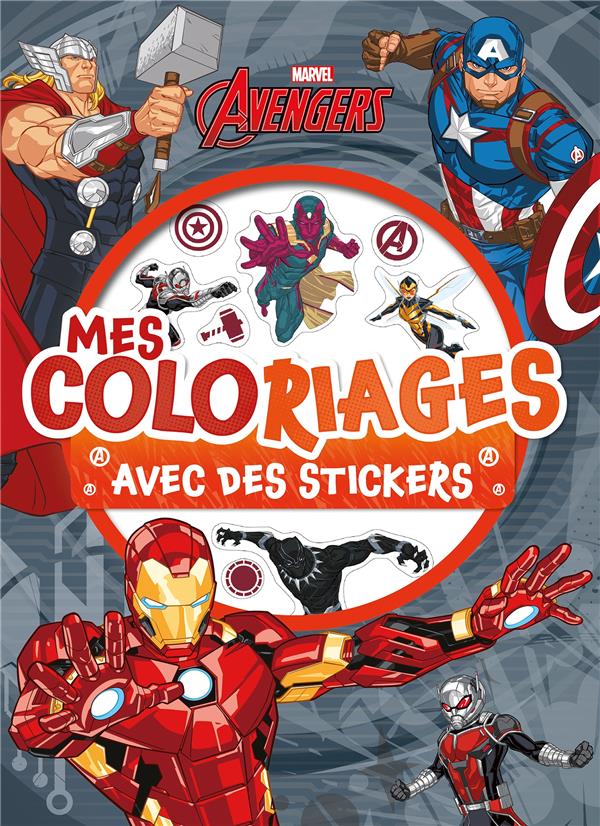 Mes coloriages : Avengers