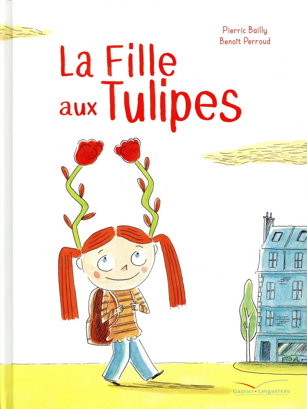 La fille aux tulipes