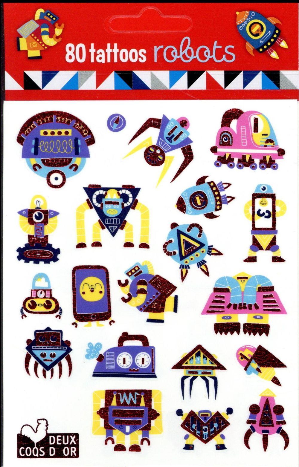 80 tatoos : robots