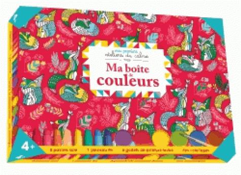 Les ateliers du calme : ma boîte de couleurs ; coffret avec accessoires
