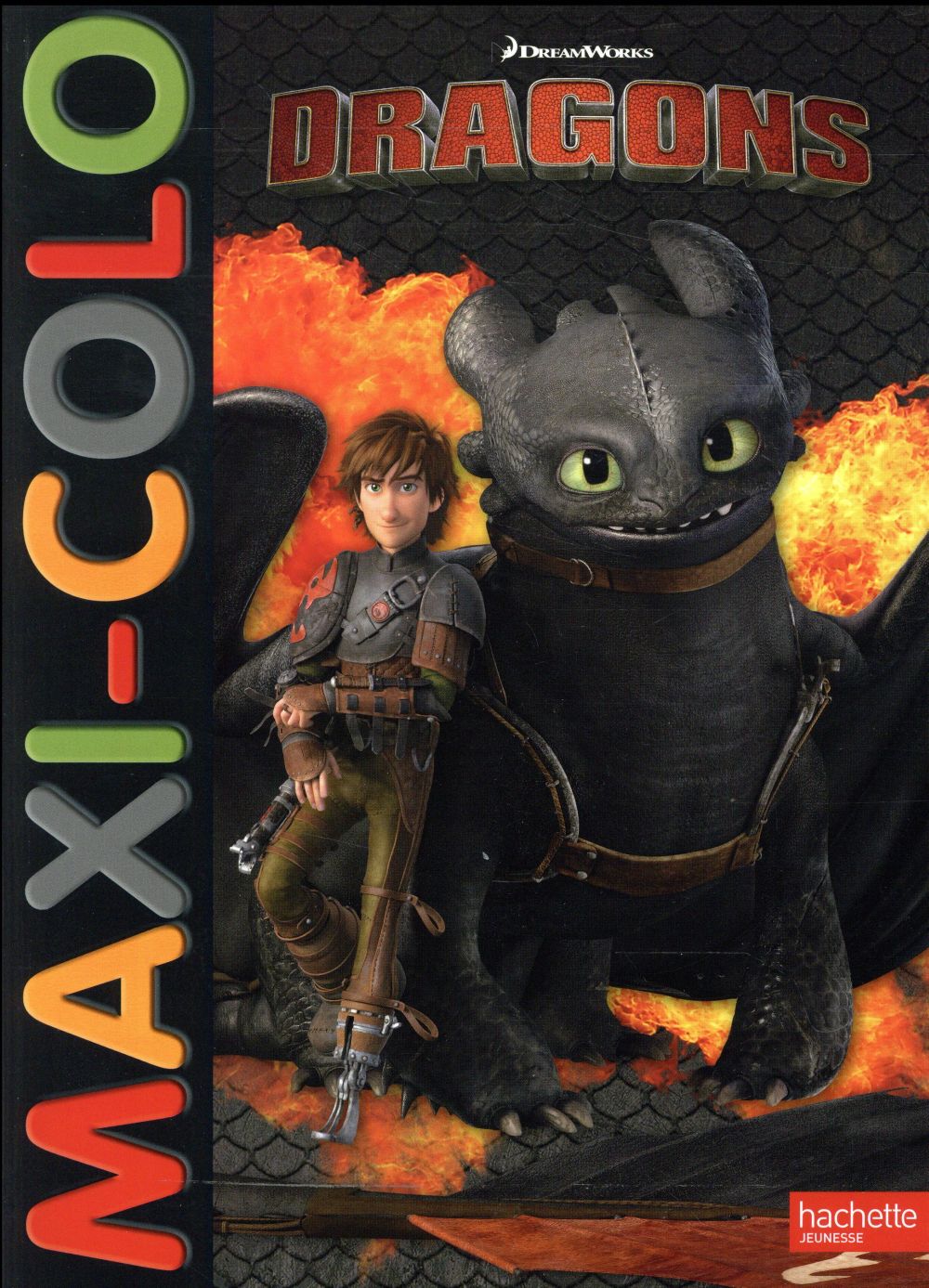 Maxi-colo : dreamworks - dragons