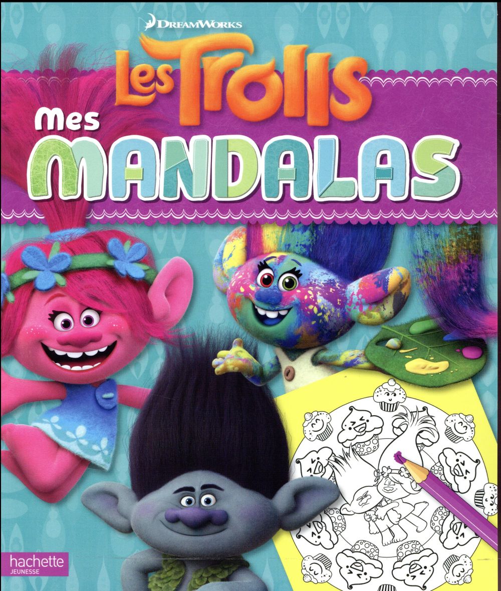 Les Trolls : mes mandalas